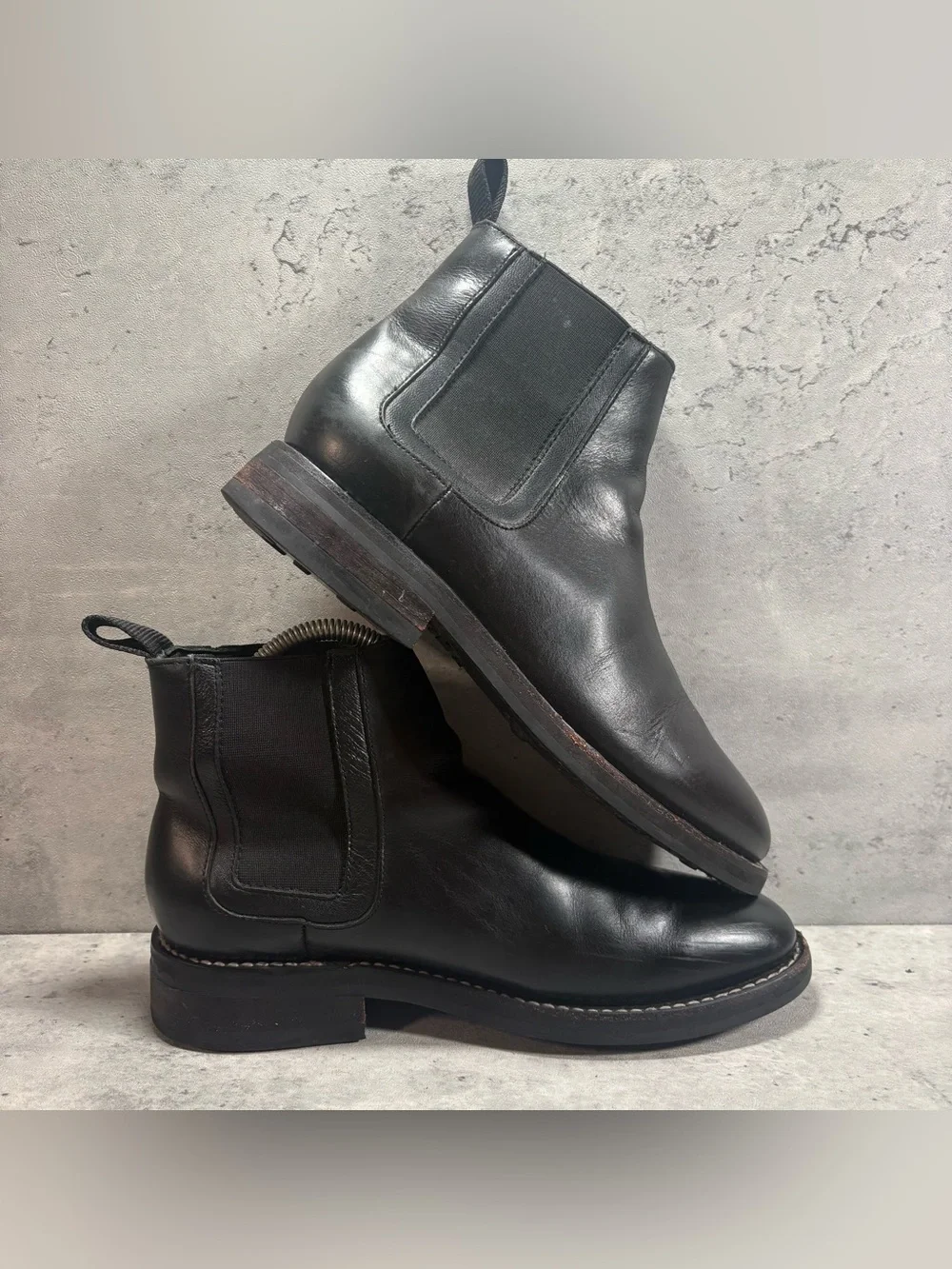 Thursday Boot Company Duke Everyday Men's Chelsea Boot Size 6.5 Black Leather